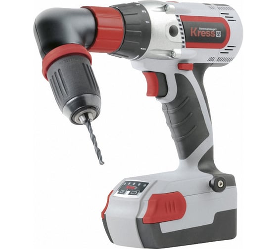 Аккумуляторная дрель-шуруповерт Kress 180 AFB 2,6 Set 12310206