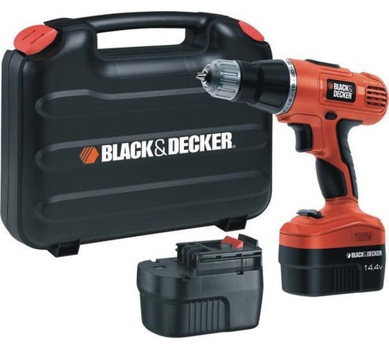 Аккумуляторная ударная дрель Black+DECKER EPC148BK