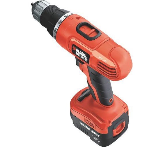 Аккумуляторная дрель Black+DECKER EPC126