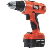 Аккумуляторная дрель Black+DECKER EPC126BK