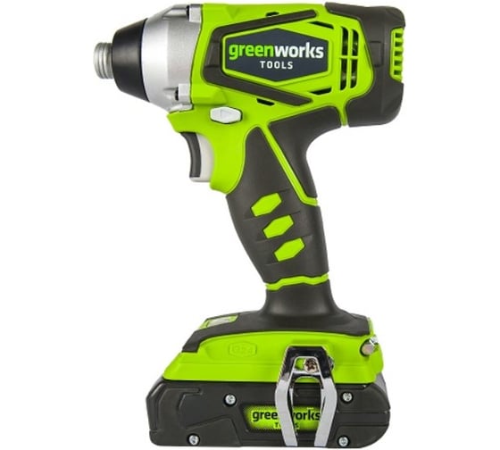 Ударный аккумуляторный шуруповерт GreenWorks 24V 3802307