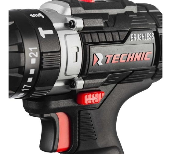 Ударная аккумуляторная дрель-шуруповерт RUNTEC TECHNIC 13 мм, 20 В, 2x2 Ач, 40 Нм RT-ID40T