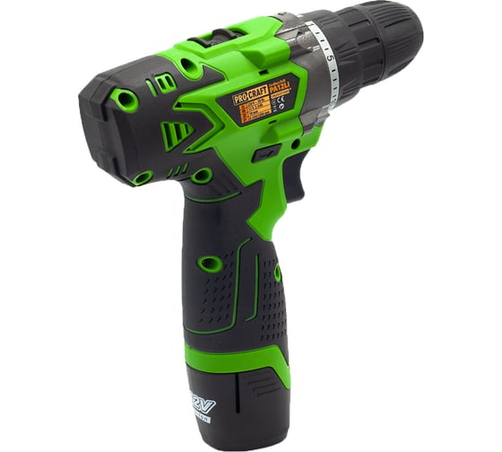 Аккумуляторный шуруповерт PROCRAFT Industrial PA 12 Li PA12IND PA12Li IND