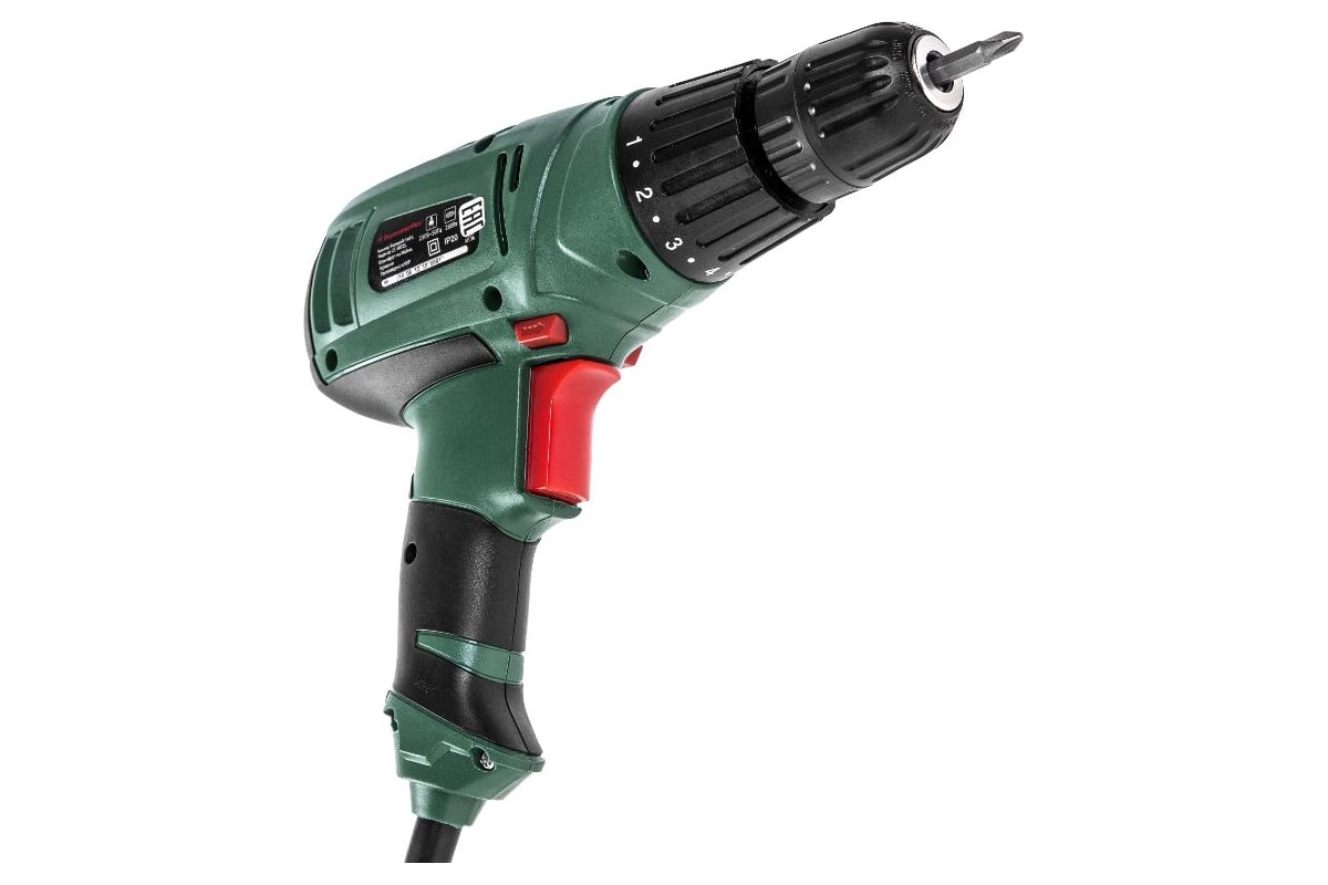Дрель-шуруповерт Hammer Flex 280 Вт, 10 мм, 0-750 об/мин, реверс, 22 Нм ...