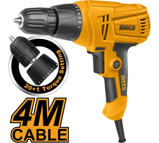 Электродрель-шуруповерт INGCO ED2808