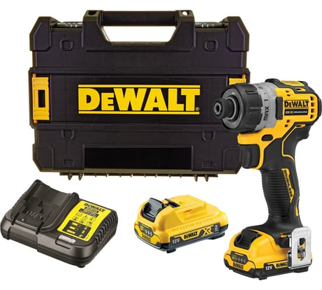 Шуруповерт DEWALT 12 В XR DCF601D2-QW