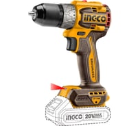 Аккумуляторный бесщеточный шуруповерт INGCO INDUSTRIAL 20B, 60 Нм Li-ion CDLI20602