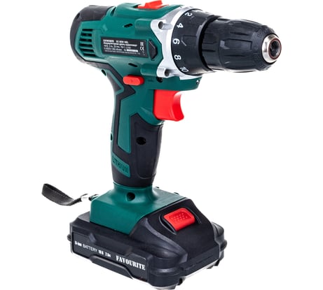 Аккумуляторная дрель-шуруповёрт FAVOURITE DC NEW 18EL