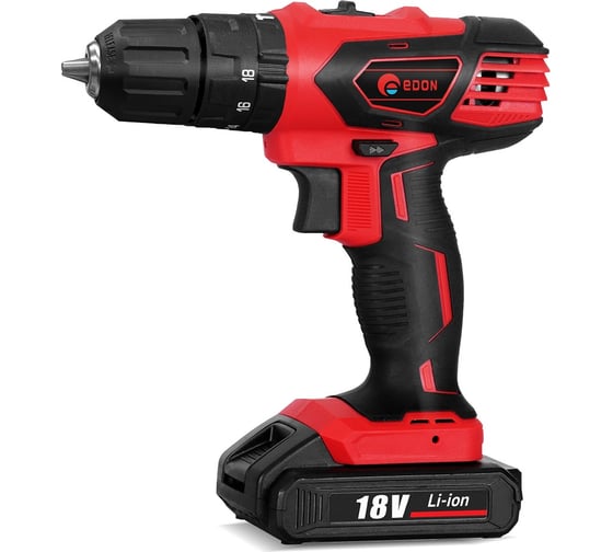 Аккумуляторная дрель Edon AD-18CP 16239