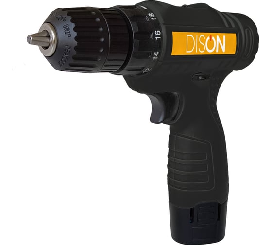 Аккумуляторная дрель-шуруповерт SVET 12В Li-ion 1.2Ач DI-122C