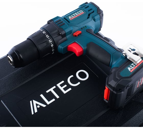 Аккумуляторная дрель шуруповёрт ALTECO CD 1813 Li X2 62976