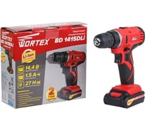 Аккумуляторная дрель-шуруповерт WORTEX BD 1415 DLi BD1415DLi0126