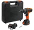 Компактная аккумуляторная дрель-шуруповерт Black&Decker BCD7122CK-RU 1