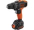 Компактная аккумуляторная дрель-шуруповерт Black&Decker BCD7122CK-RU 2