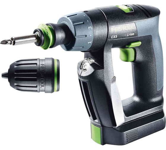 Аккумуляторная дрель-шуруповерт FESTOOL CXS 2,6 Plus 576092