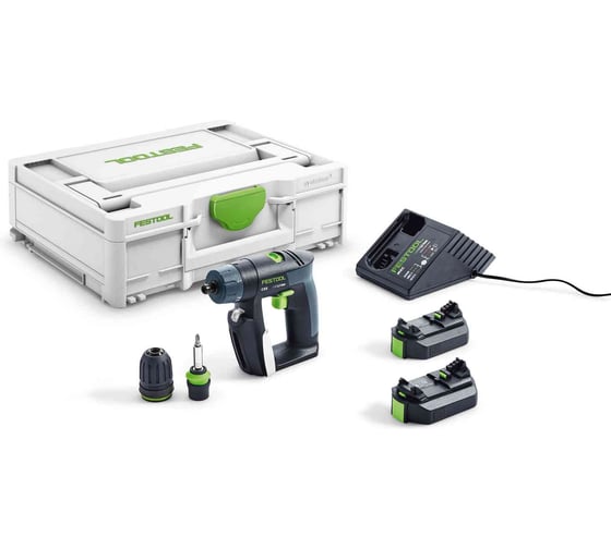 Аккумуляторная дрель-шуруповерт FESTOOL CXS 2,6 Plus 576092