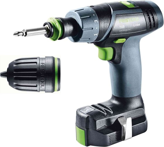 Аккумуляторная дрель-шуруповерт FESTOOL TXS 2,6 Plus 576101