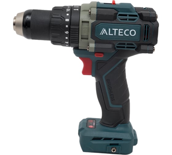 Бесщеточная аккумуляторная ударная дрель шуруповёрт ALTECO CID 20-150 Li BL Solo 68793