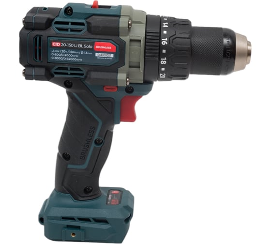 Бесщеточная аккумуляторная ударная дрель шуруповёрт ALTECO CID 20-150 Li BL Solo 68793
