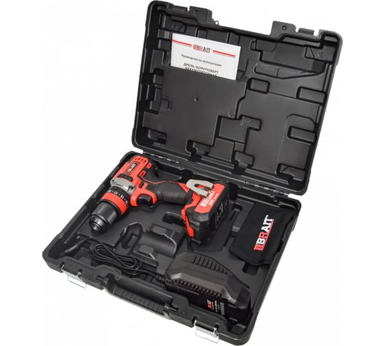 Аккумуляторная дрель BRAIT BCDI20-2PUMBL PRO 21.01.204.101