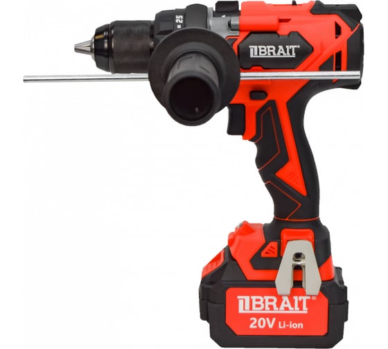 Аккумуляторная дрель BRAIT BCDI20-4PUMBL-1 PRO 21.01.203.101