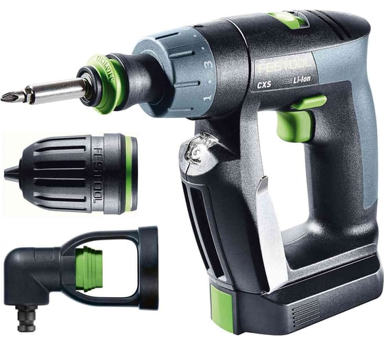 Аккумуляторная дрель-шуруповерт FESTOOL CXS 2 6 Set 576093
