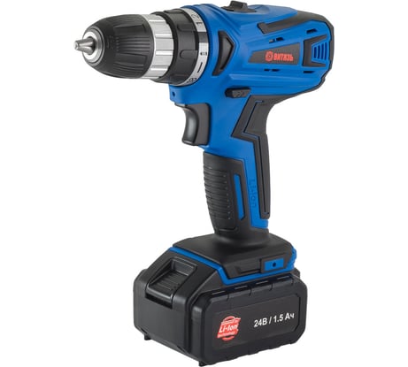 Аккумуляторная дрель-шуруповерт Витязь ДА-124-2 18012004