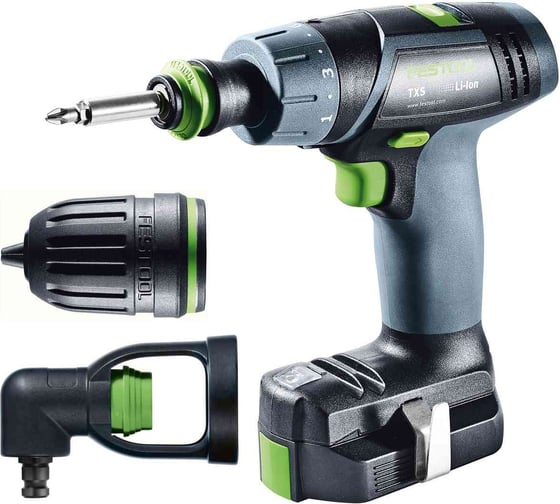 Аккумуляторная дрель-шуруповерт FESTOOL TXS 2 6 Set 576102