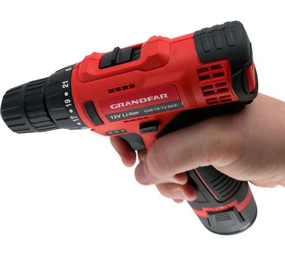 Аккумуляторный шуруповерт GRANDFAR GSR10-12DG2 GSR10-12DG2 промо