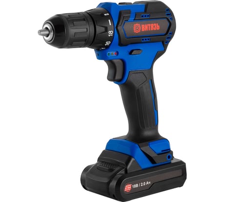 Аккумуляторная дрель-шуруповерт Витязь ДА-318-2 18012014