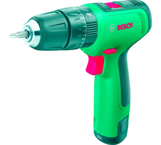 Аккумуляторная ударная дрель-шуруповерт Bosch EasyImpact 1200, 2 аккумулятора 06039D3105