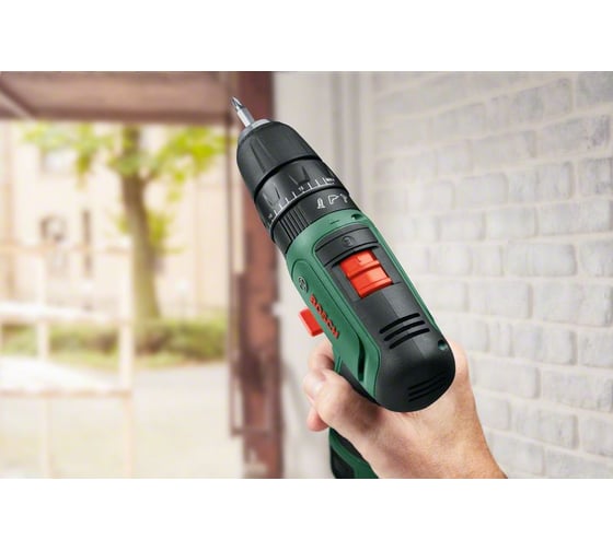 Аккумуляторная ударная дрель-шуруповерт Bosch EasyImpact 1200, 2 аккумулятора 06039D3105