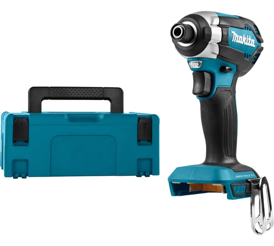 Шуруповерт аккумуляторный ударный бесщеточный Makita18В, 18В,1x5Ач, Li-ion,0-3400об\м,6-ти гр1\4",1.3кг,кейс,170Нм,М5-М16 DTD153RT