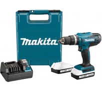 Дрель-шуруповерт ударная аккумуляторная Makita G-серия, 18В, 13мм, 42/24Нм (2x1,5Ач, з/у) HP488D002