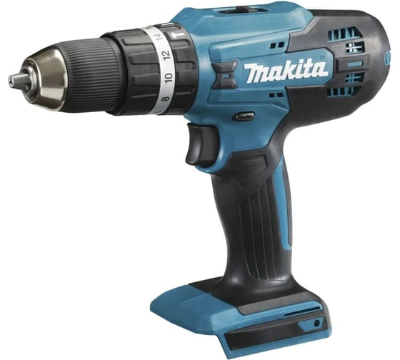 Дрель-шуруповерт ударная аккумуляторная Makita G-серия, 18В, 13мм, 42/24Нм (2x1,5Ач, з/у) HP488D002