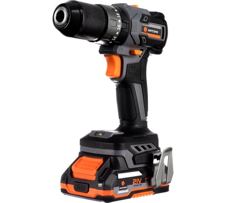 Бесщеточная ударная дрель-шуруповерт Anycons 50Нм, 21В, 1 акб, AC-D21011 5345417