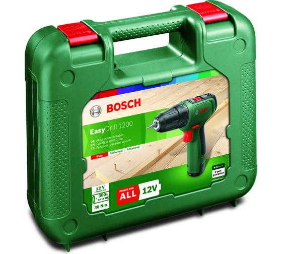 Аккумуляторная дрель-шуруповерт Bosch EasyDrill 1200 06039D3006