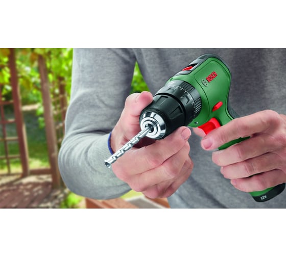 Аккумуляторная ударная дрель-шуруповерт Bosch EasyImpact 1200 06039D3104