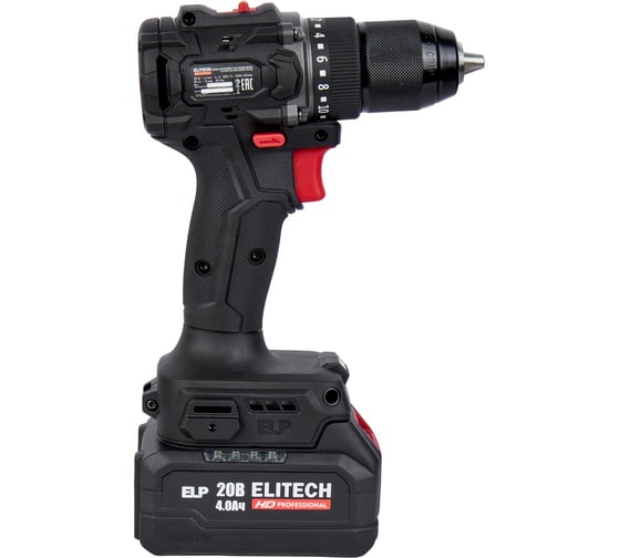 Аккумуляторная дрель Elitech CD 20SL2 (E2201.040.02) HD 205718