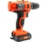 Дрель аккумуляторная Gramex HCD-12-1L (12В,пат-10мм, 2 скорости, аккум. Li, 1.5А/ч) картон, 1 акк (1/10) 014695 3