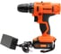Дрель аккумуляторная Gramex HCD-12-1L (12В,пат-10мм, 2 скорости, аккум. Li, 1.5А/ч) картон, 1 акк (1/10) 014695 4