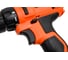 Дрель аккумуляторная Gramex HCD-12-1L (12В,пат-10мм, 2 скорости, аккум. Li, 1.5А/ч) картон, 1 акк (1/10) 014695 10