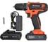 Дрель аккумуляторная Gramex HCD-18-2 (18В, пат-10мм, 2 скорости, аккум Li-Ion 2,0 А/ч) картон, 1 акк (1/10) 018146 2