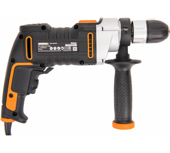 Электрическая дрель-шуруповерт WORX WX318