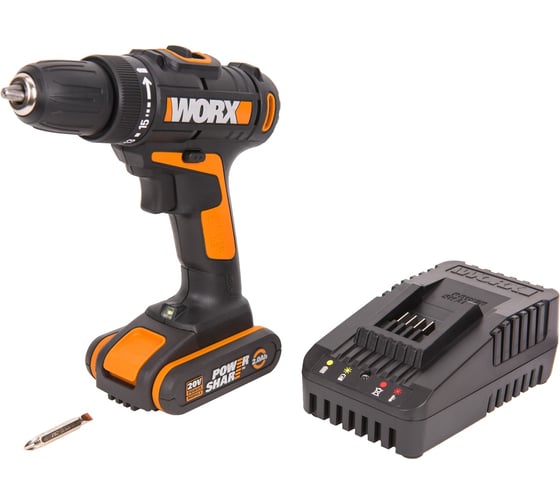 Аккумуляторная дрель-шуруповерт WORX WX101.2