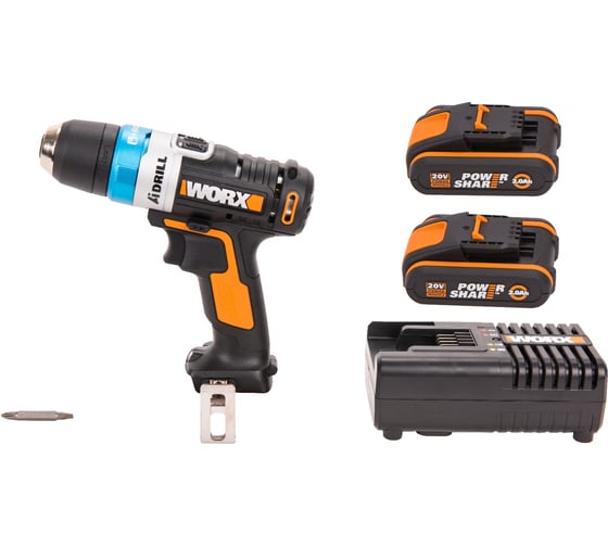 Аккумуляторная дрель-шуруповерт Worx AiDrill WX178.1