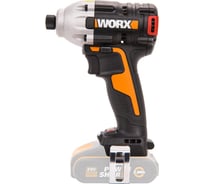 Ударный бесщеточный аккумуляторный винтоверт WORX Impact 20 В, без АКБ и ЗУ WX261.9