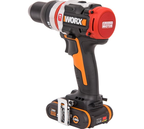 Аккумуляторная бесщеточная ударная дрель-шуруповерт WORX WX354
