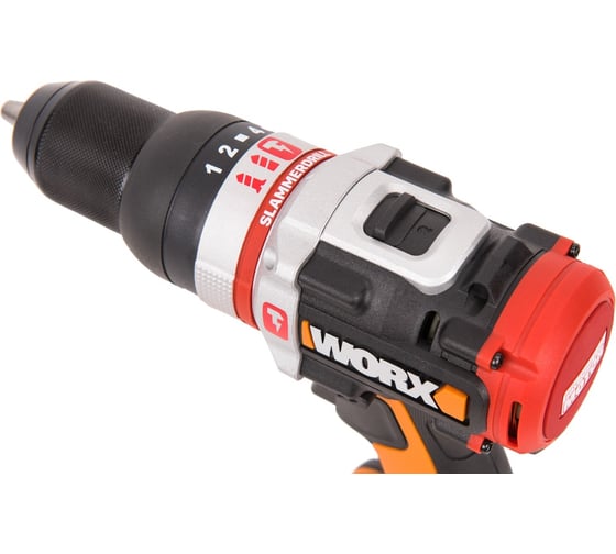 Аккумуляторная бесщеточная ударная дрель-шуруповерт WORX WX354