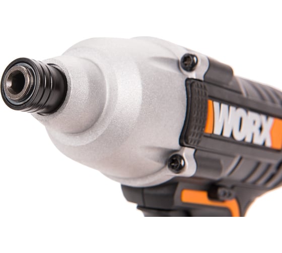 Ударный аккумуляторный винтоверт WORX 20 В, 1х2Ач, кейс WX291